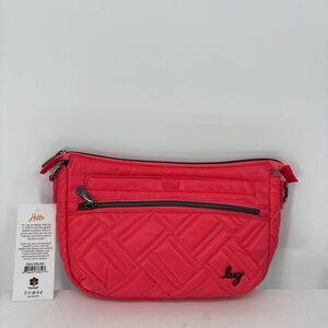 lug Classic Crossbody in Hot Pink
